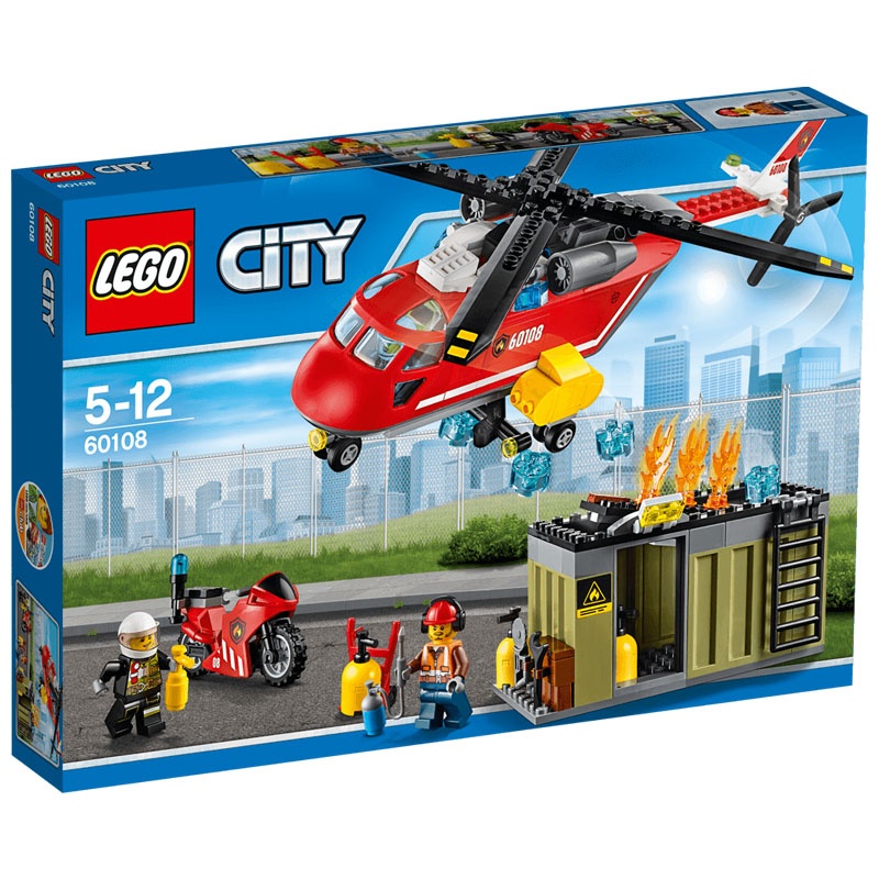 Lego City Pompieri Elicottero 60108